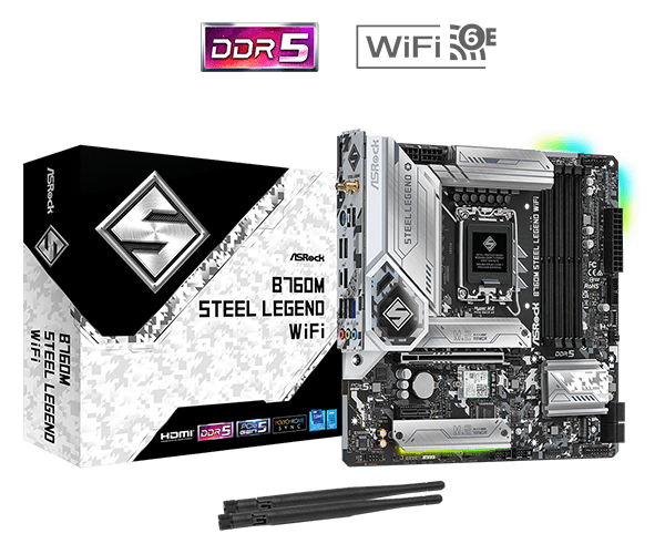 ASRock B760M Steel Legend WiFi Материнські плати image 1